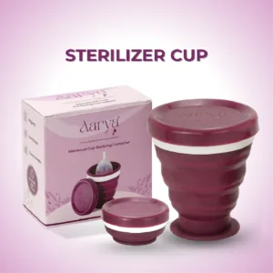 Menstrual Cup Sterilizer Container