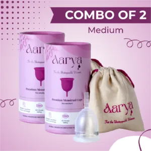 Menstrual Cup - Medium (Pack of 2)