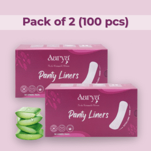 Panty Liners 50 Pcs (Pack of 2)